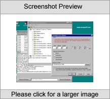 Outlook Express Email Saver Screenshot